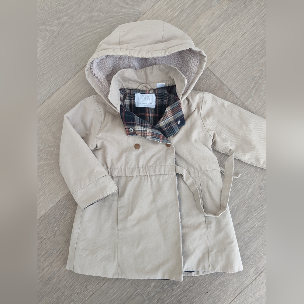 Zara Toddler Coat, Size 2-3 Years